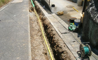 ＬＰガス工事（導管改修１）